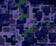 A Red Flower Shining in the Moonlight 1